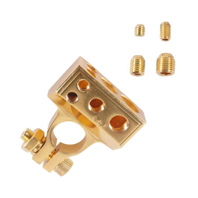 Positive & Negative Set 0 / 4 / 8 AWG Car Battery Terminals - Booster Cable & Clip by PMC Jewellery | Online Shopping South Africa | PMC Jewellery | Buy Now Pay Later Mobicred