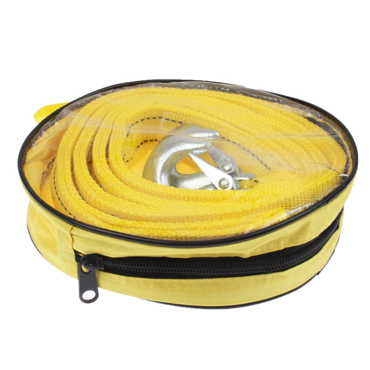 5 Tons Vehicle Towing Cable Rope, Length: 4m(Yellow) - Towing Bars by PMC Jewellery | Online Shopping South Africa | PMC Jewellery | Buy Now Pay Later Mobicred