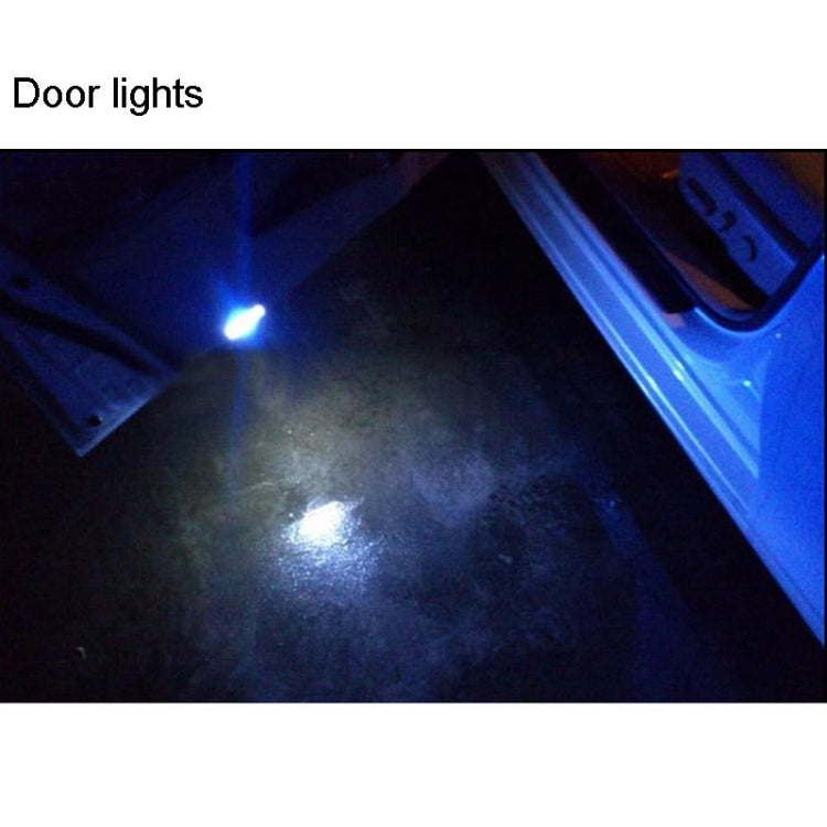 2 PCS T10 3W 160-180LM 2 LED Ice Blue COB LED Decode Car Clearance Lights Lamp, DC12V - Clearance Lights by PMC TechLife | Online Shopping South Africa | PMC TechLife | Buy Now Pay Later Mobicred