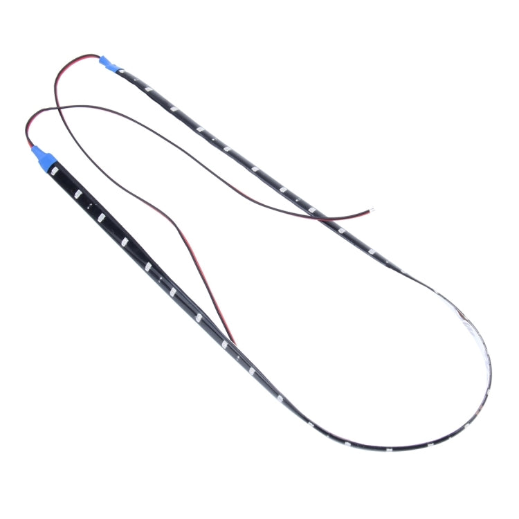10 PCS 60cm 30 LED Waterproof Flexible Car Strip Light, DC 12V(Orange Light) - Decorative Lights by PMC TechLife | Online Shopping South Africa | PMC TechLife | Buy Now Pay Later Mobicred