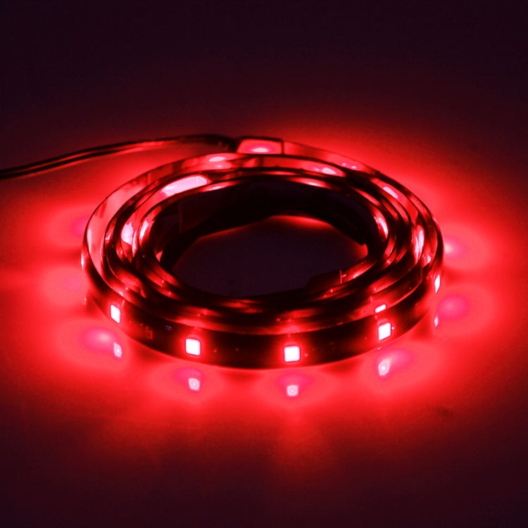10 PCS 60cm 30 LED Waterproof Flexible Car Strip Light, DC 12V(Red Light) - Decorative Lights by PMC TechLife | Online Shopping South Africa | PMC TechLife | Buy Now Pay Later Mobicred