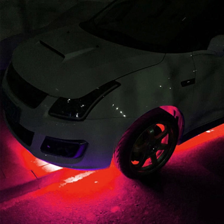 10 PCS 60cm 30 LED Waterproof Flexible Car Strip Light, DC 12V(Red Light) - Decorative Lights by PMC TechLife | Online Shopping South Africa | PMC TechLife | Buy Now Pay Later Mobicred