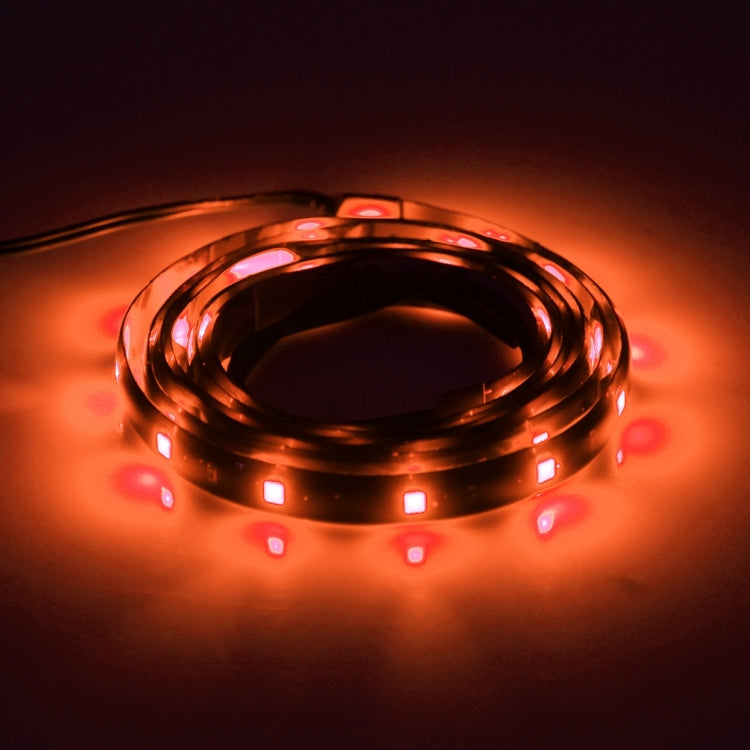 5PCS 90cm 45 LED Waterproof Flexible Car Strip Light, DC 12V(Orange Light) - Decorative Lights by PMC TechLife | Online Shopping South Africa | PMC TechLife | Buy Now Pay Later Mobicred
