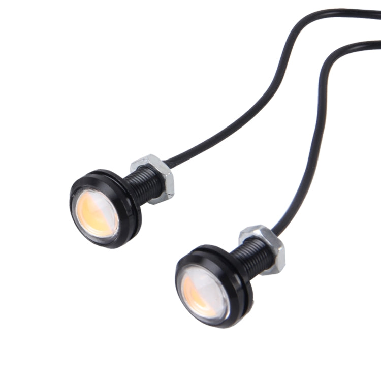 2 PCS 3W  Waterproof Eagle Eye light LED Light for Vehicles, Cable Length: 60cm(Pink Light) - free shipping - PMC TechLife - Order now!