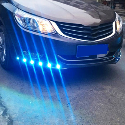 2 PCS 3W  Waterproof Eagle Eye light LED Light for Vehicles, Cable Length: 60cm(Ice Blue Light) - Eagle Eye Lamps by PMC Jewellery | Online Shopping South Africa | PMC Jewellery