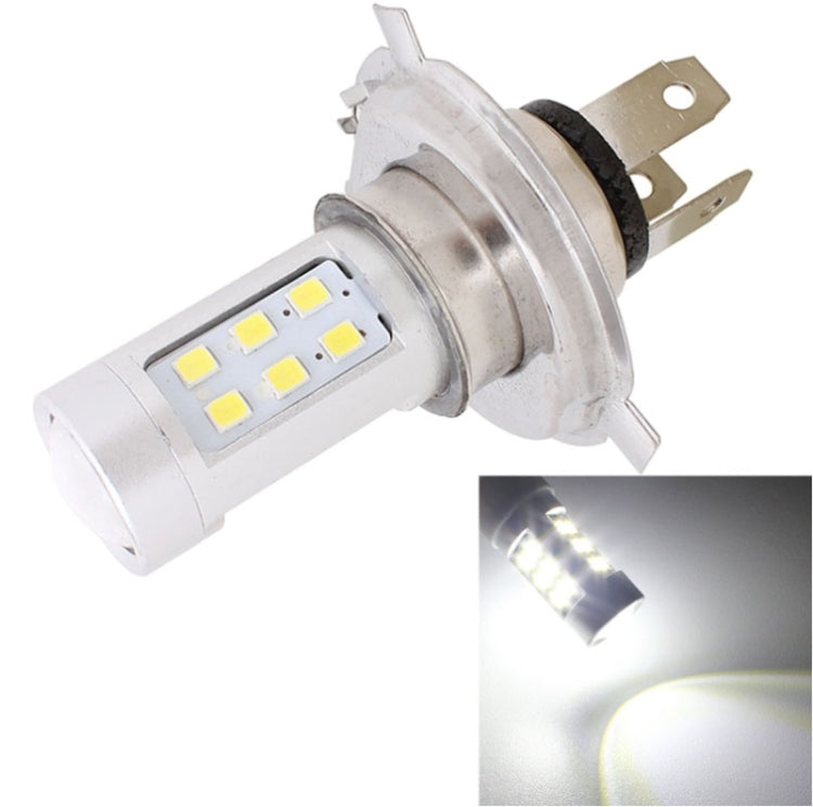 H4 4.2W 630LM White Light 21 LED 2835 SMD Car Headlamp Bulb, Constant Current, DC 12-24V - LED Headlamps by PMC TechLife | Online Shopping South Africa | PMC TechLife | Buy Now Pay Later Mobicred