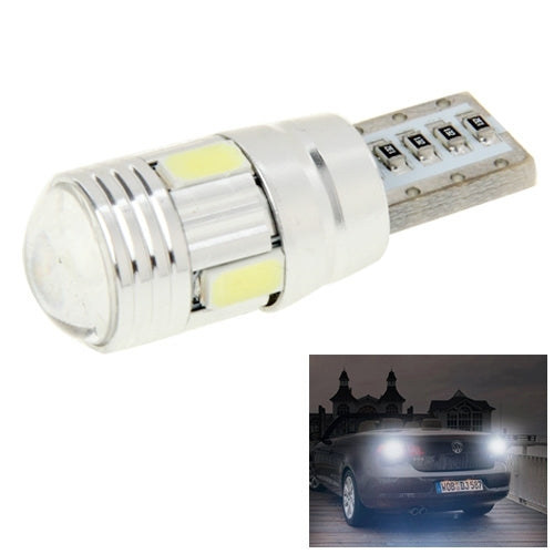 T10 2W White 130LM 6 LED SMD 5730 Backup Reverse Light Turn Signal Bulb for Vehicles, DC 12V - Brake Lights by PMC Jewellery | Online Shopping South Africa | PMC Jewellery