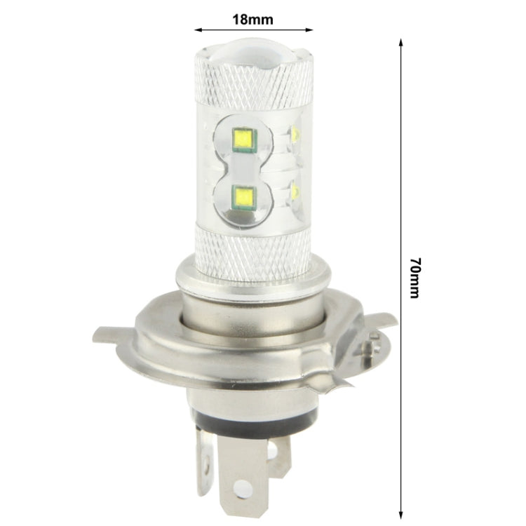 H4 60W White 12 LED Fog Light for Vehicles, DC 12-30V - Fog / Driving Lights by PMC TechLife | Online Shopping South Africa | PMC TechLife | Buy Now Pay Later Mobicred