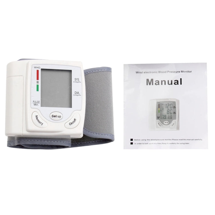 CK-101S Full Automatic Wrist Blood Pressure Monitor - Sphygmomanometer by PMC TechLife | Online Shopping South Africa | PMC TechLife | Buy Now Pay Later Mobicred