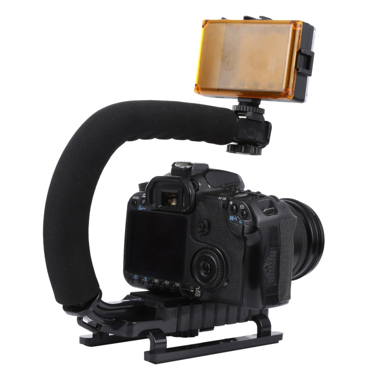 C-Shape Mount Holder Handle for DSLR / Camcorder DV - Camera Stabilizer by PMC TechLife | Online Shopping South Africa | PMC TechLife | Buy Now Pay Later Mobicred