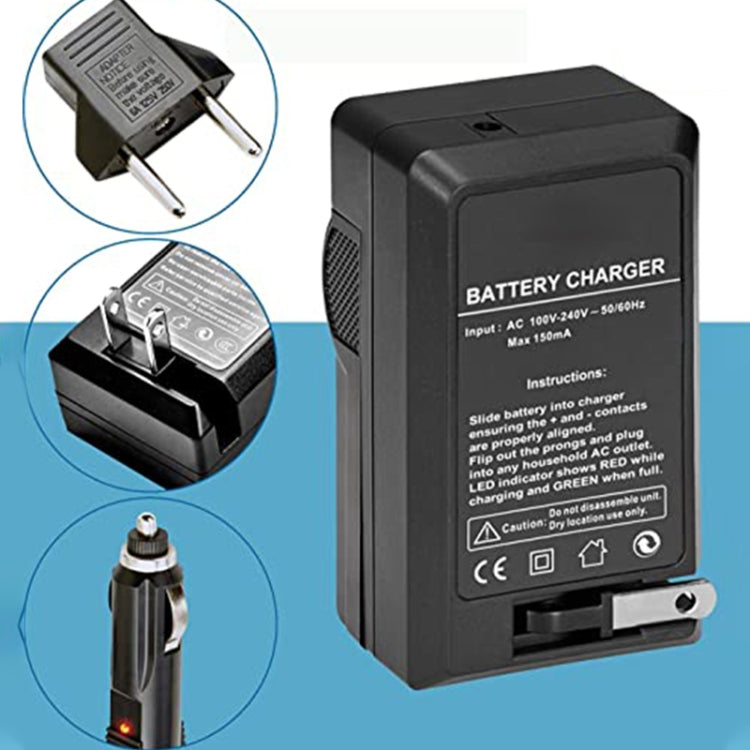 Digital Camera Battery Charger for Panasonic 005E/ BCC 12/ RIC-DB-60(Black) - free shipping - PMC TechLife - Order now!