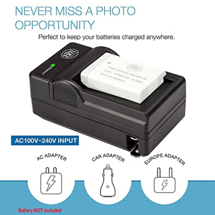 Digital Camera Battery Charger for Panasonic DU07/ 14/ 21/ 23(Black) - free shipping - PMC TechLife - Order now!