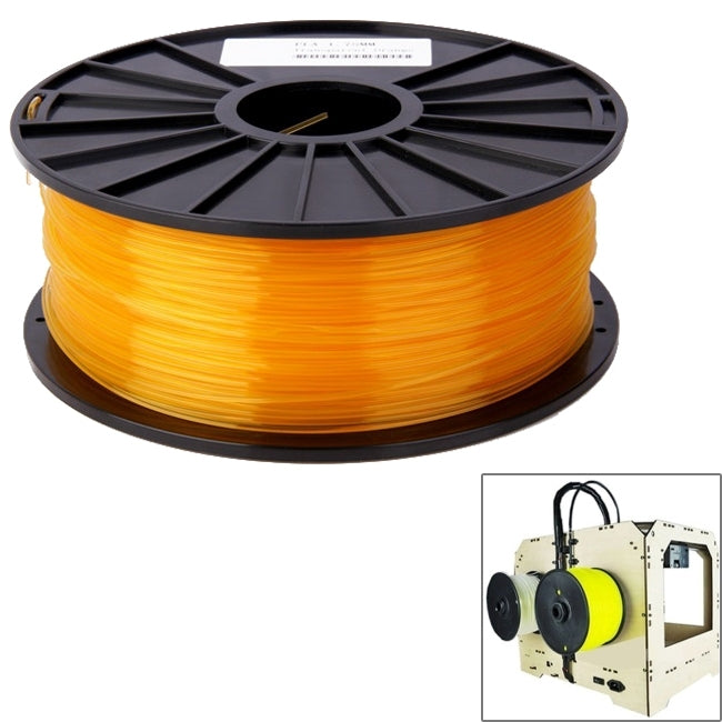 PLA 3.0 mm Transparent 3D Printer Filaments, about 115m(Orange) - Consumables by PMC Jewellery | Online Shopping South Africa | PMC Jewellery | Buy Now Pay Later Mobicred