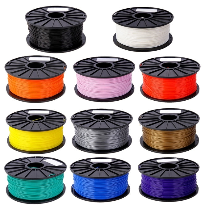 PLA 3.0 mm Color Series 3D Printer Filaments, about 115m(White) - Consumables by PMC TechLife | Online Shopping South Africa | PMC TechLife | Buy Now Pay Later Mobicred