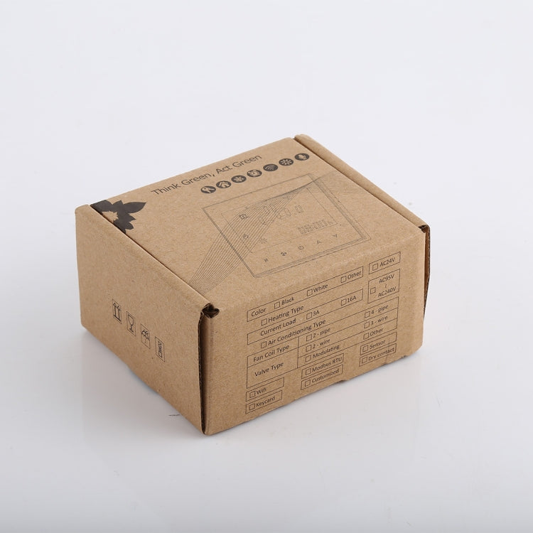 Electric Floor Heating System LCD Display Programmable Room Thermostat(Black) - Thermostat & Thermometer by PMC TechLife | Online Shopping South Africa | PMC TechLife | Buy Now Pay Later Mobicred