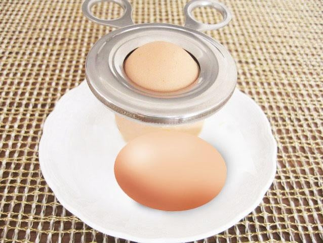 Stainless Steel Boiled Egg Shell Cutter Tool - Cutter & Peeler by PMC Jewellery | Online Shopping South Africa | PMC Jewellery | Buy Now Pay Later Mobicred