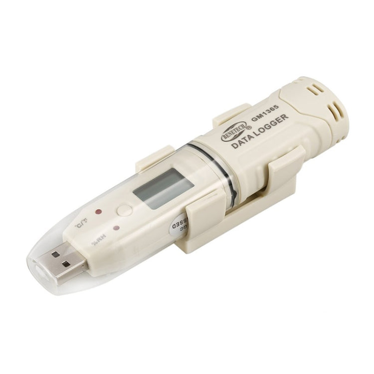 BENETECH GM1365 Digital Humidity & Temperature Data Logger - Thermostat & Thermometer by BENETECH | Online Shopping South Africa | PMC TechLife | Buy Now Pay Later Mobicred