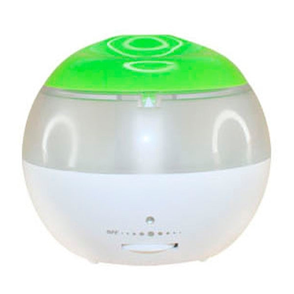 USB Air Humidifier with Mini Red Indicator and Vapour Amount Regulating Switch (White + Green) - Air Purifiers & Accessories by PMC TechLife | Online Shopping South Africa | PMC TechLife | Buy Now Pay Later Mobicred
