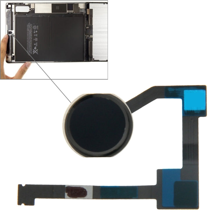 Original Home Button Flex Cable for iPad Air 2 / 6(Black) - iPad Air Parts by PMC TechLife | Online Shopping South Africa | PMC TechLife | Buy Now Pay Later Mobicred