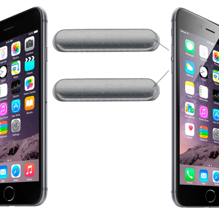 Original Volume Control Key for iPhone 6 & 6 Plus(Grey) - iPhone 6/6 Plus Parts by PMC TechLife | Online Shopping South Africa | PMC TechLife | Buy Now Pay Later Mobicred