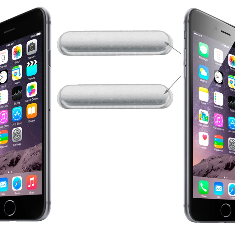 Original Volume Control Key for iPhone 6 & 6 Plus(Silver) - iPhone 6/6 Plus Parts by PMC TechLife | Online Shopping South Africa | PMC TechLife | Buy Now Pay Later Mobicred