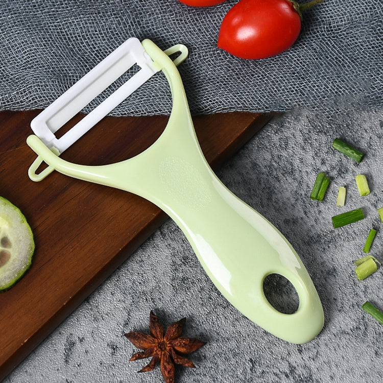 T Shaped Ceramic Skin Peeler with Durable ABS Handle, Random Color Delivery - Cutter & Peeler by PMC TechLife | Online Shopping South Africa | PMC TechLife | Buy Now Pay Later Mobicred
