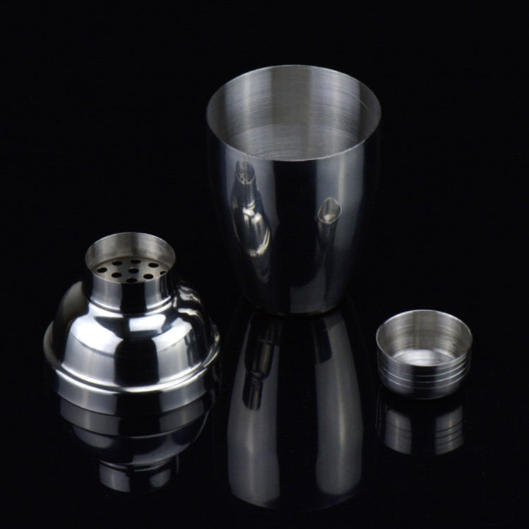 5 in 1 Classic Stainless Steel Shaker Set, Capacity: 550ml (Shaker + Jigger + Strainer + Ice Clip + Stirrer Pipe)(Silver) - Bartending Tools by PMC Jewellery | Online Shopping South Africa | PMC Jewellery | Buy Now Pay Later Mobicred