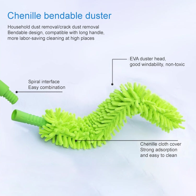 Single Sided Flexible Chenille Changeable Dust Duster (Random Color Delivery) - Cleaning Tools by PMC TechLife | Online Shopping South Africa | PMC TechLife | Buy Now Pay Later Mobicred