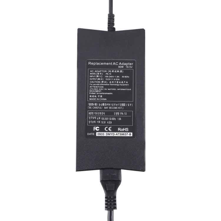 AC Adapter 19.5V 4.62A 90W for DELL D620 Notebook, Output Tips: 7.4x5.0mm(Black) - For Dell by PMC Jewellery | Online Shopping South Africa | PMC Jewellery | Buy Now Pay Later Mobicred