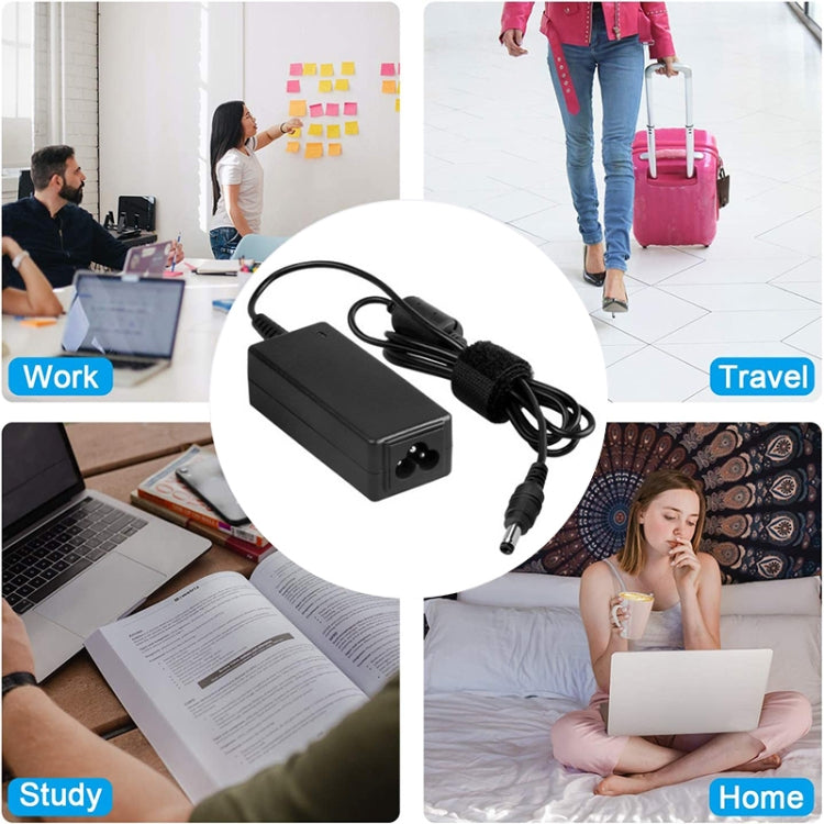 UK Plug AC Adapter 20V 2A 40W for LG Laptop, Output Tips: 5.5x2.5mm(Black) - Universal Power Adapter by PMC TechLife | Online Shopping South Africa | PMC TechLife | Buy Now Pay Later Mobicred