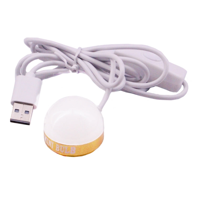2W Dimmable USB LED Light Bulb with Magnetic, USB-2W-W 5V 140-150Lumens 6 LED - USB Light by PMC Jewellery | Online Shopping South Africa | PMC Jewellery | Buy Now Pay Later Mobicred