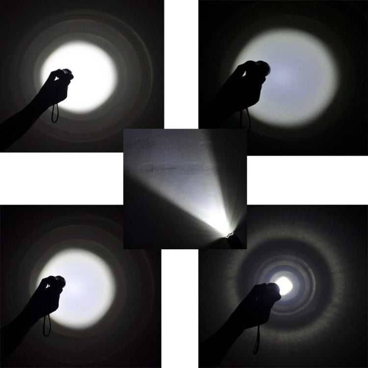 LT-XD 1 x XML-T6 White Light LED Flashlight , 1800 LM 5-Modes(Black) - LED Flashlight by PMC TechLife | Online Shopping South Africa | PMC TechLife | Buy Now Pay Later Mobicred