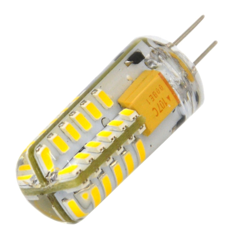 G4 3.5W 170LM Silicone Corn Light Bulb, 48 LED SMD 3014, Warm White Light, AC/DC 12V - LED Blubs & Tubes by PMc TechLife | Online Shopping South Africa | PMc TechLife | Buy Now Pay Later Mobicred