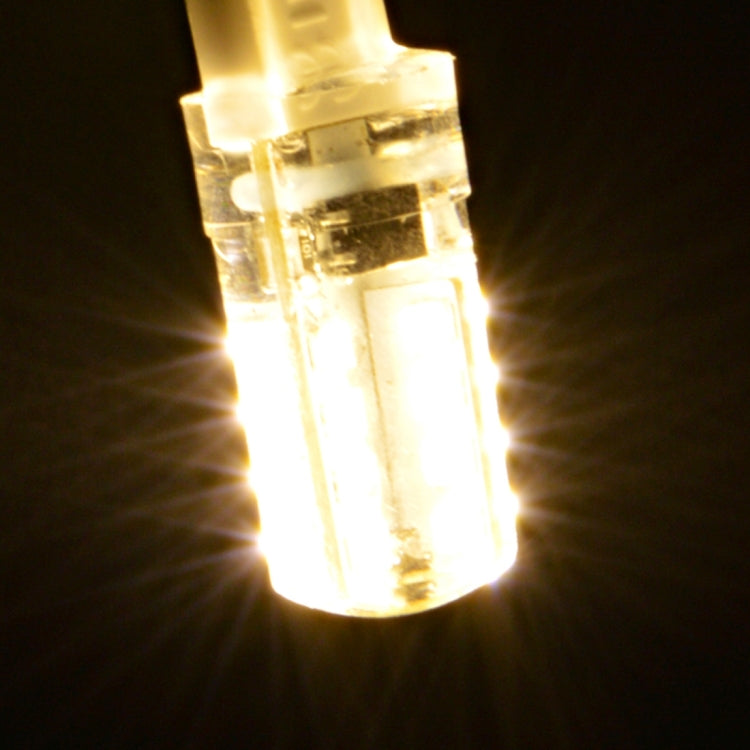 G9 4W 210LM  Silicone Corn Light Bulb, 64 LED SMD 3014, Warm White Light, AC 220V - LED Blubs & Tubes by PMc TechLife | Online Shopping South Africa | PMc TechLife | Buy Now Pay Later Mobicred