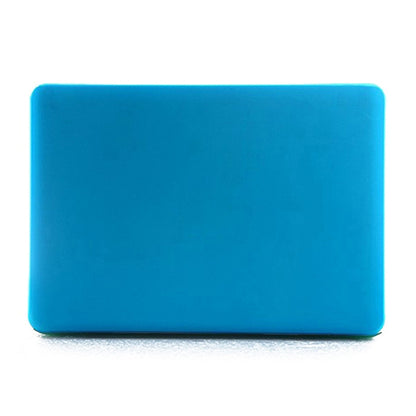 ENKAY for MacBook Air 13.3 inch (US Version) 4 in 1 Frosted Hard Shell Plastic Protective Case with Screen Protector & Keyboard Guard & Anti-dust Plugs(Blue) - MacBook Air Cases by ENKAY | Online Shopping South Africa | PMC Jewellery | Buy Now Pay Later Mobicred