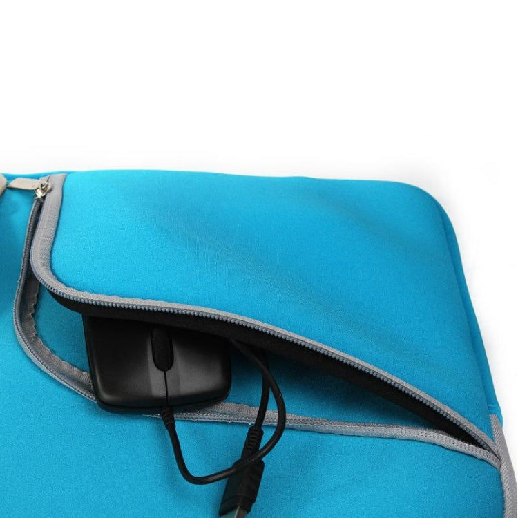 Double Pocket Zip Handbag Laptop Bag for Macbook Air 13 inch(Dark Blue) - free shipping - PMC Jewellery - Order now!