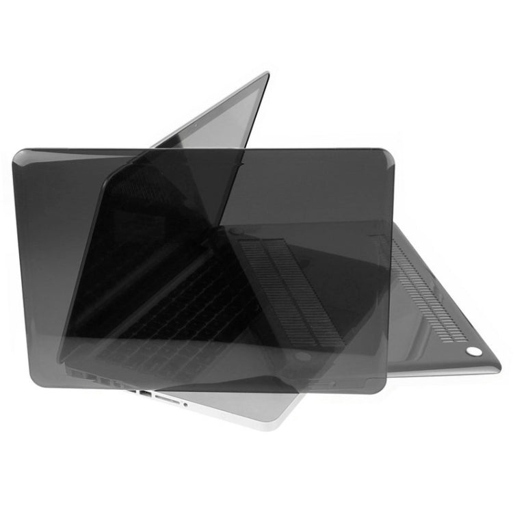 ENKAY for Macbook Pro 13.3 inch (US Version) / A1278 Hat-Prince 3 in 1 Crystal Hard Shell Plastic Protective Case with Keyboard Guard & Port Dust Plug(Black) - MacBook Pro Cases by ENKAY | Online Shopping South Africa | PMC Jewellery | Buy Now Pay Later Mobicred