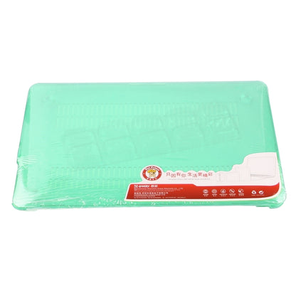 ENKAY for Macbook Pro 13.3 inch (US Version) / A1278 Hat-Prince 3 in 1 Crystal Hard Shell Plastic Protective Case with Keyboard Guard & Port Dust Plug(Green) - MacBook Pro Cases by ENKAY | Online Shopping South Africa | PMC Jewellery | Buy Now Pay Later Mobicred