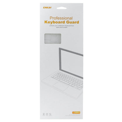 ENKAY for Macbook Pro Retina 13.3 inch (US Version) / A1425 / A1502 Hat-Prince 3 in 1 Crystal Hard Shell Plastic Protective Case with Keyboard Guard & Port Dust Plug(Grey) - MacBook Pro Cases by ENKAY | Online Shopping South Africa | PMC Jewellery | Buy Now Pay Later Mobicred