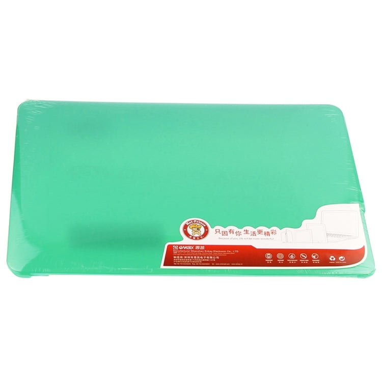 ENKAY for Macbook Pro 15.4 inch (US Version) / A1286 Hat-Prince 3 in 1 Frosted Hard Shell Plastic Protective Case with Keyboard Guard & Port Dust Plug(Green) - MacBook Pro Cases by ENKAY | Online Shopping South Africa | PMC Jewellery | Buy Now Pay Later Mobicred