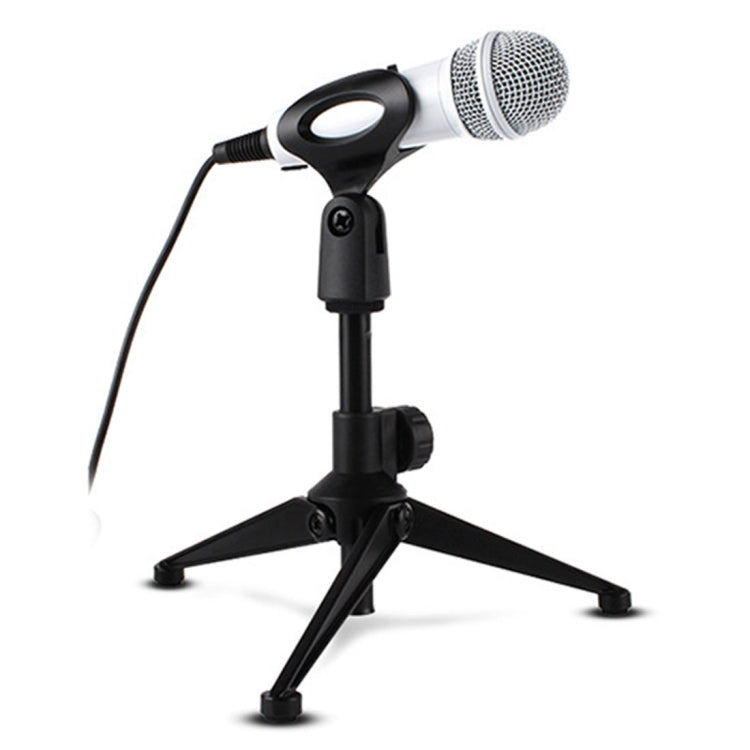 Extendable Adjustable Microphone Tripod Desktop Stand, Height: 19.5-24.5cm, For Live Broadcast, Show, KTV, etc - Stand by PMC Jewellery | Online Shopping South Africa | PMC Jewellery