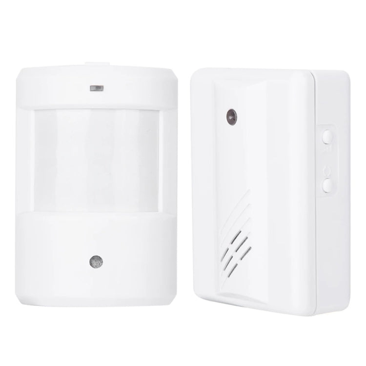 F622-108 Electro Guard Watch IR Remote Detection System / Wireless Doorbell(White) - Wireless Doorbell by PMC TechLife | Online Shopping South Africa | PMC TechLife