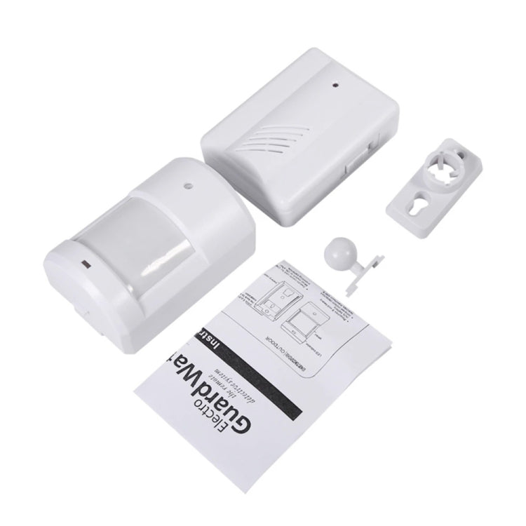 F622-108 Electro Guard Watch IR Remote Detection System / Wireless Doorbell(White) - Wireless Doorbell by PMC TechLife | Online Shopping South Africa | PMC TechLife