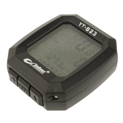 LCD Electronic Bicycle Speedometer (YT-823) - Speedometers by PMC TechLife | Online Shopping South Africa | PMC TechLife | Buy Now Pay Later Mobicred