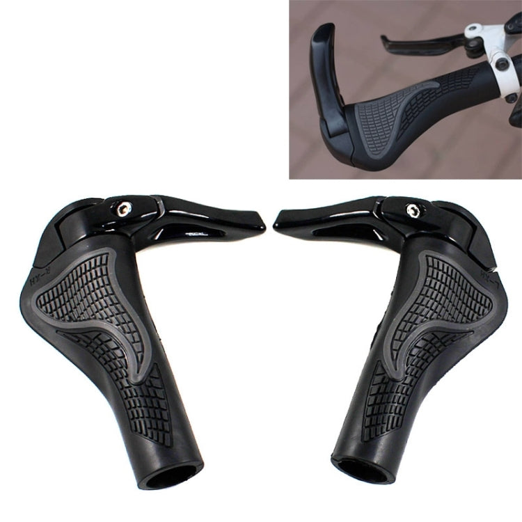 Ergonomic Combination Sets Handlebar with Vice(Black) - Bicycle Grips by PMC Jewellery | Online Shopping South Africa | PMC Jewellery