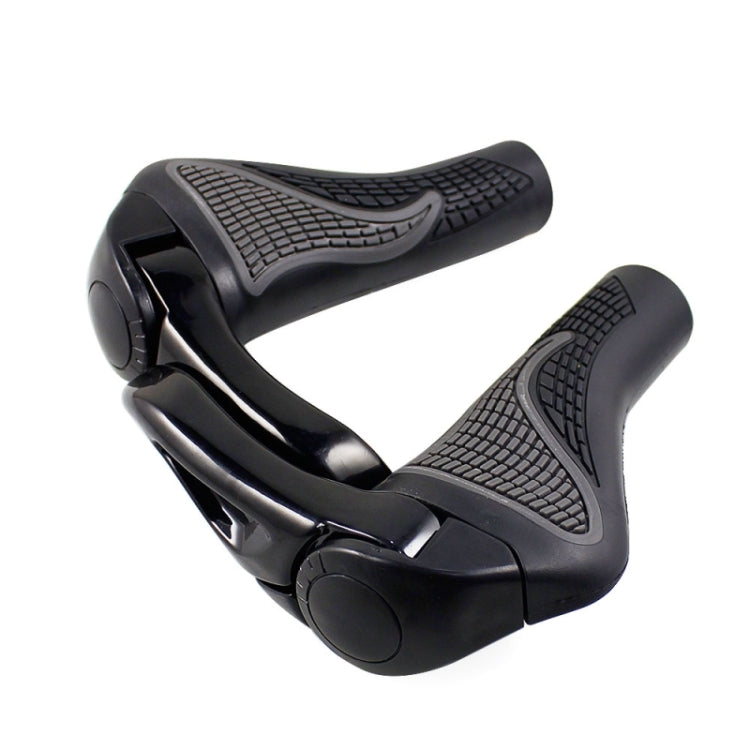 Ergonomic Combination Sets Handlebar with Vice(Black) - Bicycle Grips by PMC Jewellery | Online Shopping South Africa | PMC Jewellery