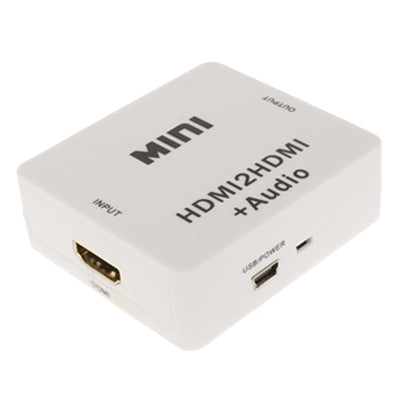 Mini HDMI to HDMI Audio Decoder - Converter by PMC Jewellery | Online Shopping South Africa | PMC Jewellery | Buy Now Pay Later Mobicred