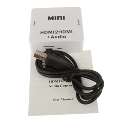 Mini HDMI to HDMI Audio Decoder - Converter by PMC Jewellery | Online Shopping South Africa | PMC Jewellery | Buy Now Pay Later Mobicred