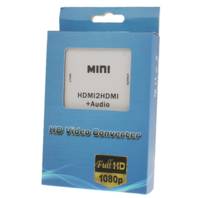 Mini HDMI to HDMI Audio Decoder - Converter by PMC Jewellery | Online Shopping South Africa | PMC Jewellery | Buy Now Pay Later Mobicred
