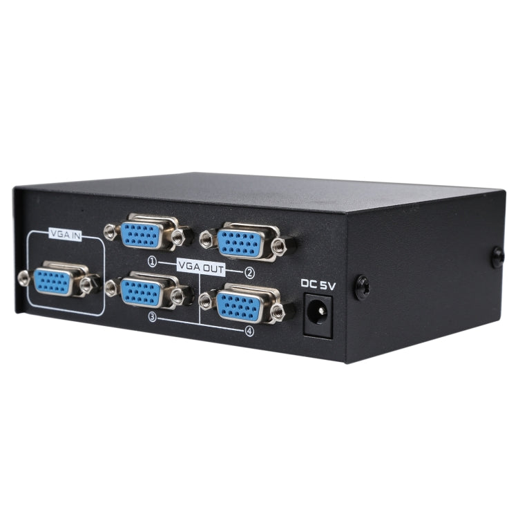 Mini 4 Ports VGA Splitter - free shipping - PMC Jewellery - Order now!